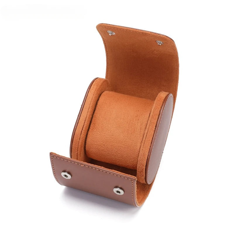 Premium Leather Watch Roll