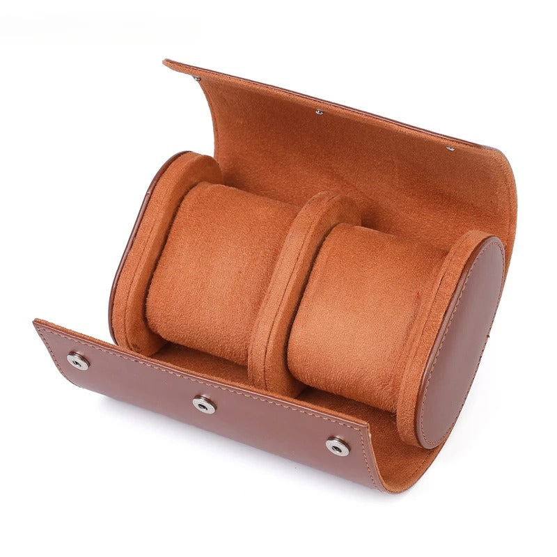 Premium Leather Watch Roll